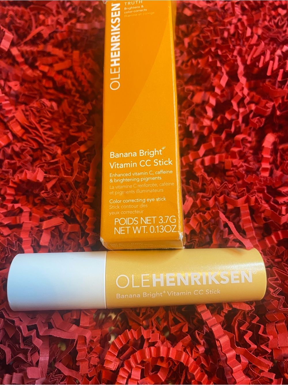 Ole Henriksen Banana Bright Vitamin CC Stick - Yellow and White